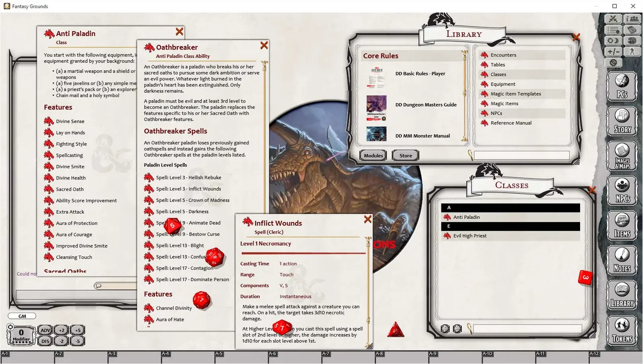 Fantasy Grounds - D&D Dungeon Master's Guide Screenshot 3
