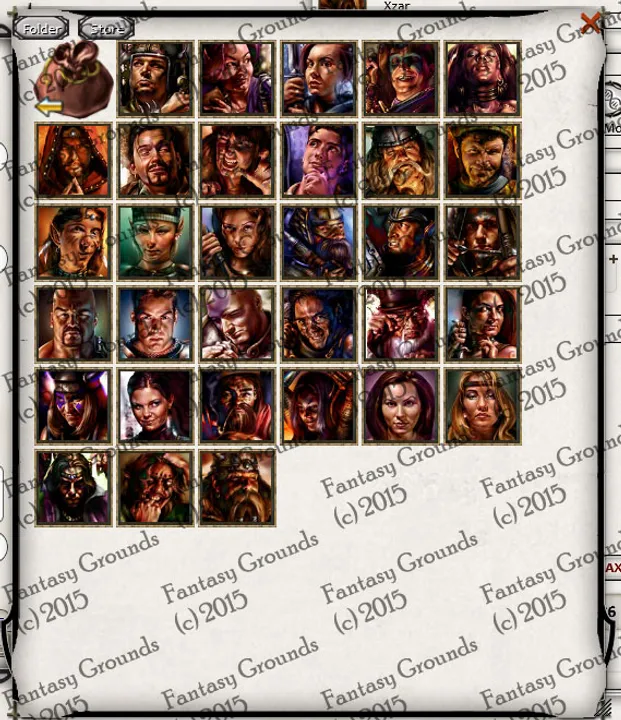 Fantasy Grounds - Baldur's Gate Portrait Pack Screenshot 0