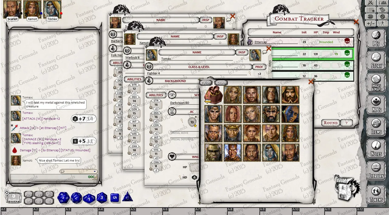 Fantasy Grounds - Baldur's Gate II Portrait Pack Screenshot 0