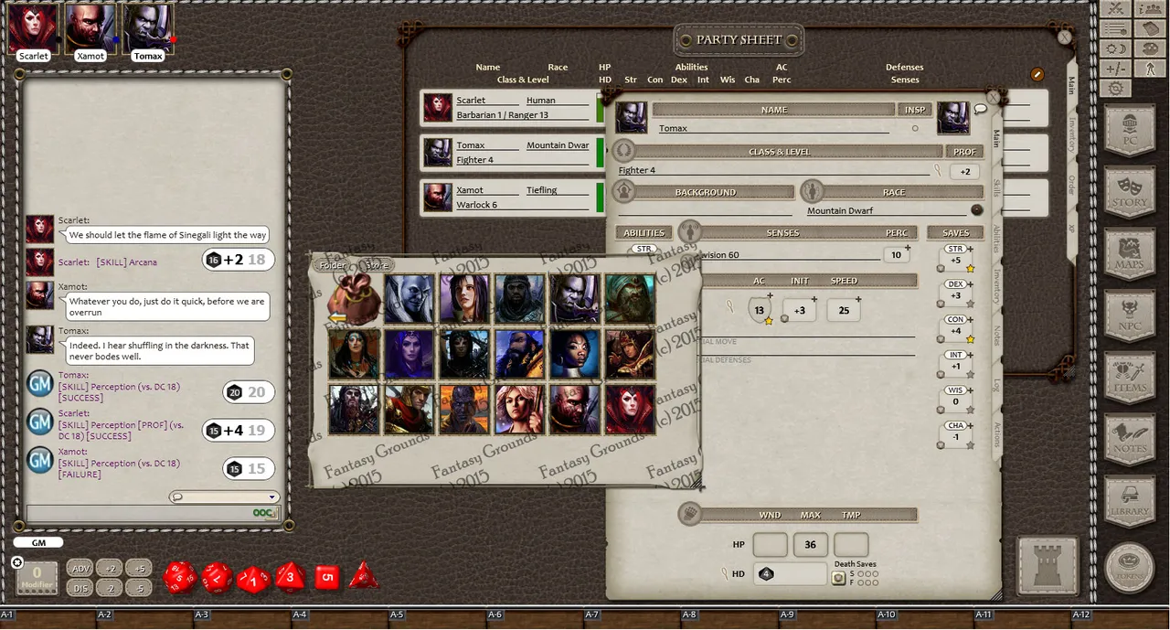 Fantasy Grounds - Baldur's Gate Enhanced Portrait Pack Screenshot 0