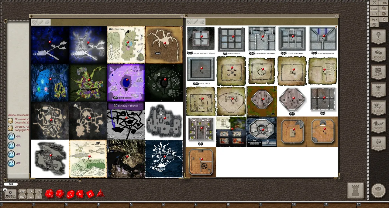Fantasy Grounds - AAW Map Pack Vol 1 Screenshot 1
