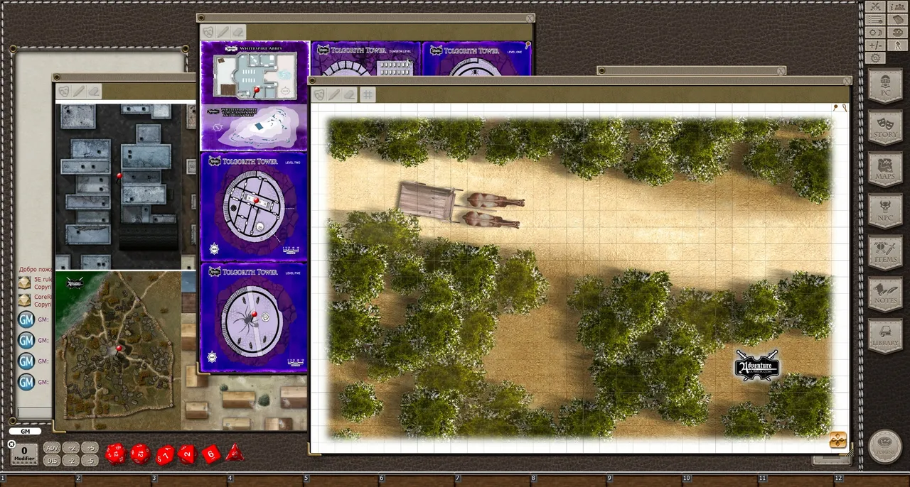 Fantasy Grounds - AAW Map Pack Vol 1 Screenshot 2