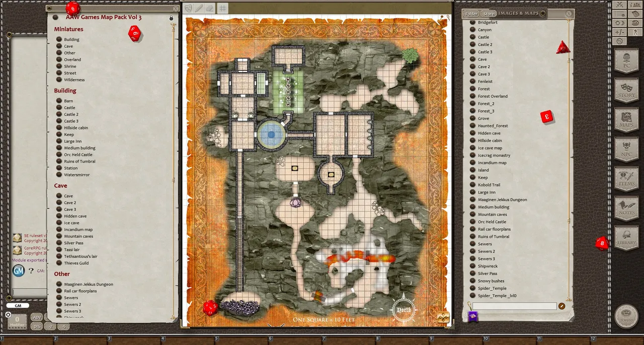 Fantasy Grounds - AAW Map Pack Vol 3 Screenshot 0