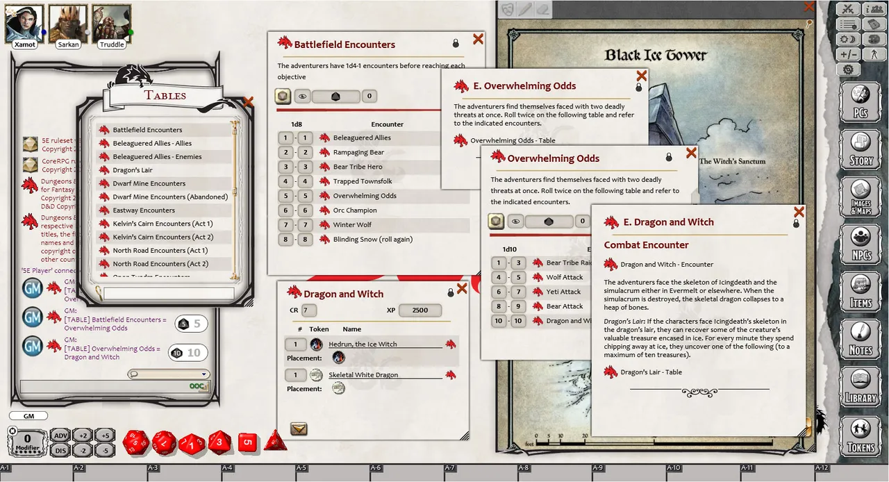 Fantasy Grounds - D&D Legacy of the Crystal Shard Screenshot 5