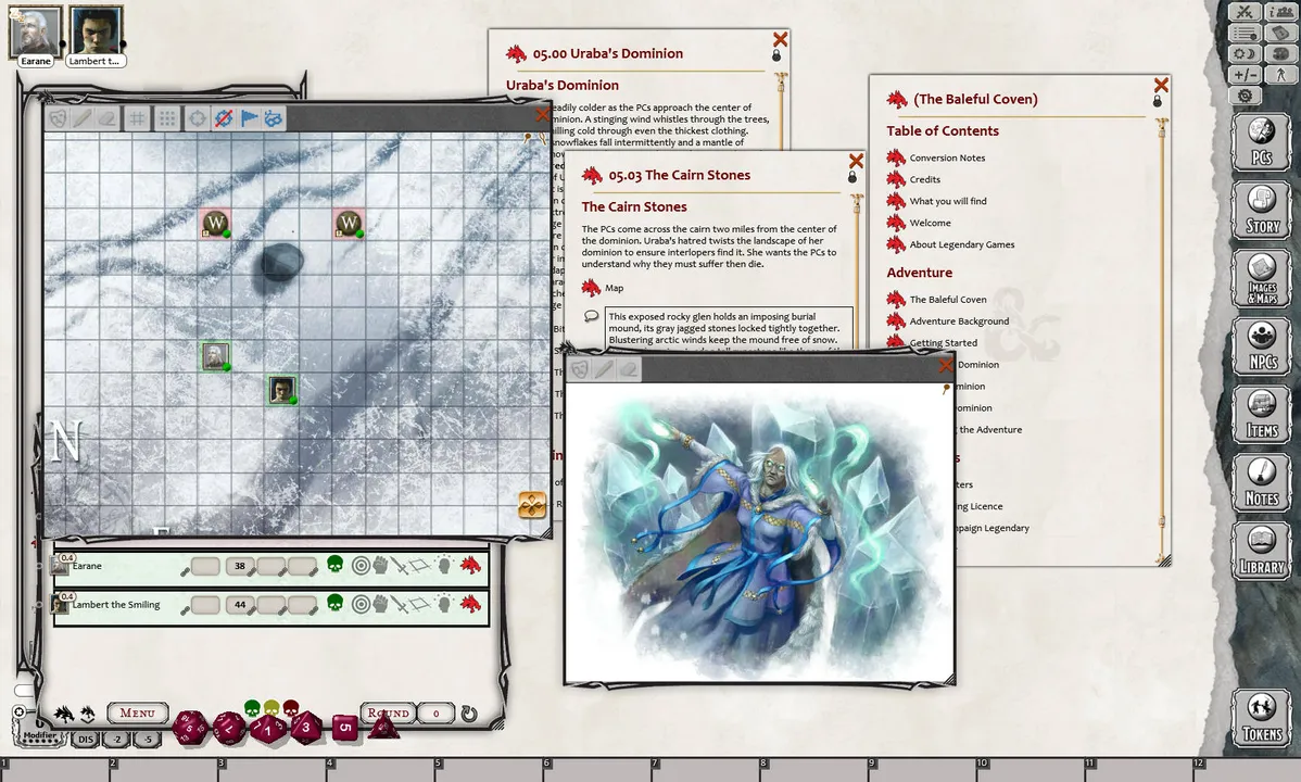 Fantasy Grounds - 5E: The Baleful Coven Screenshot 0