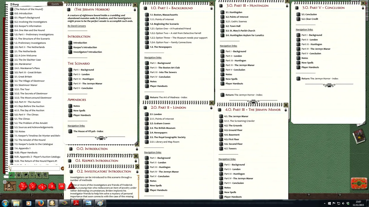 Fantasy Grounds - Call of Cthulhu: The House of R'lyeh Screenshot 2