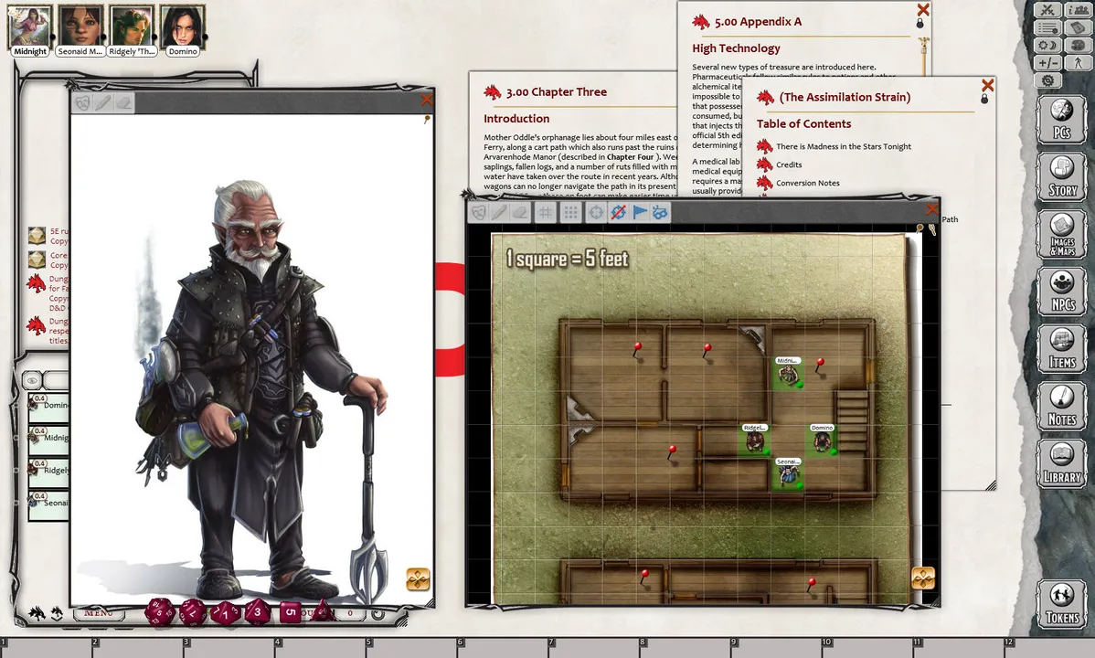 Fantasy Grounds - 5E: Legendary Planet Screenshot 0