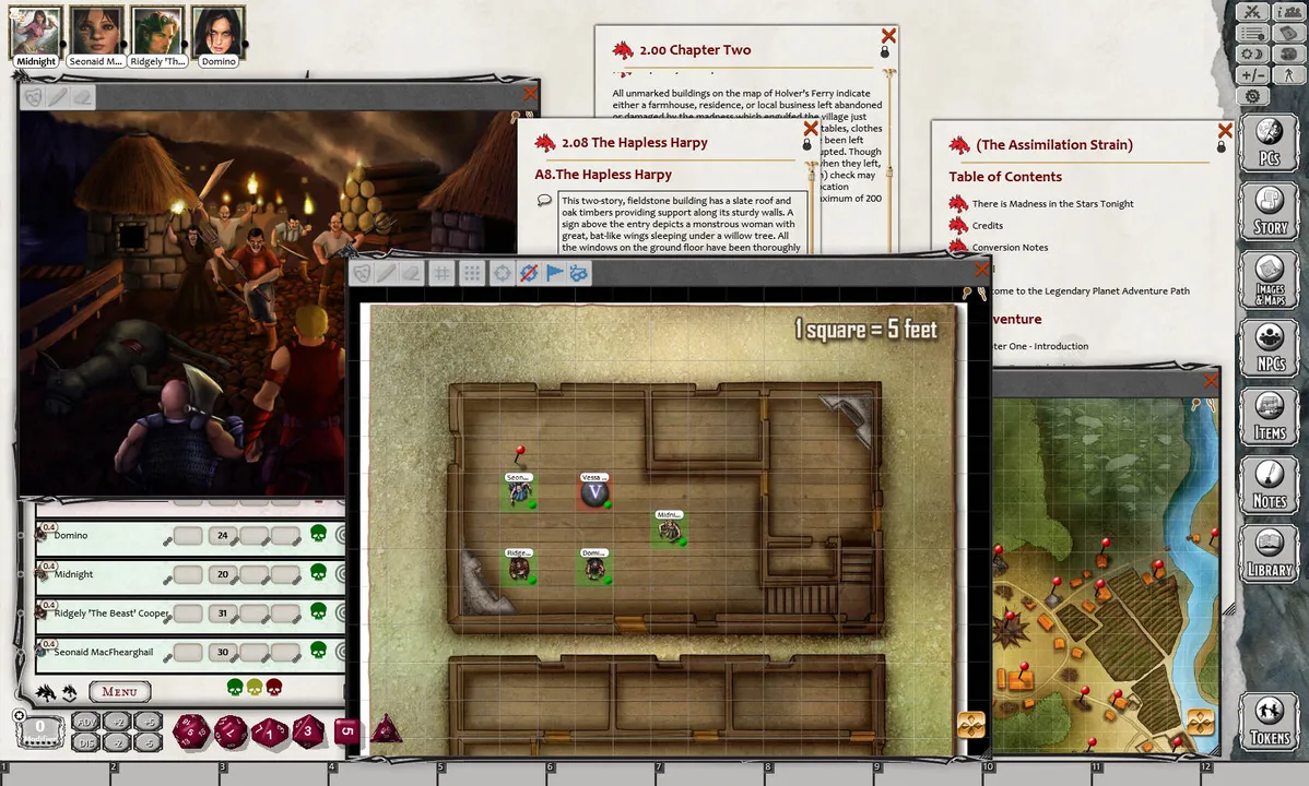 Fantasy Grounds - 5E: Legendary Planet Screenshot 2