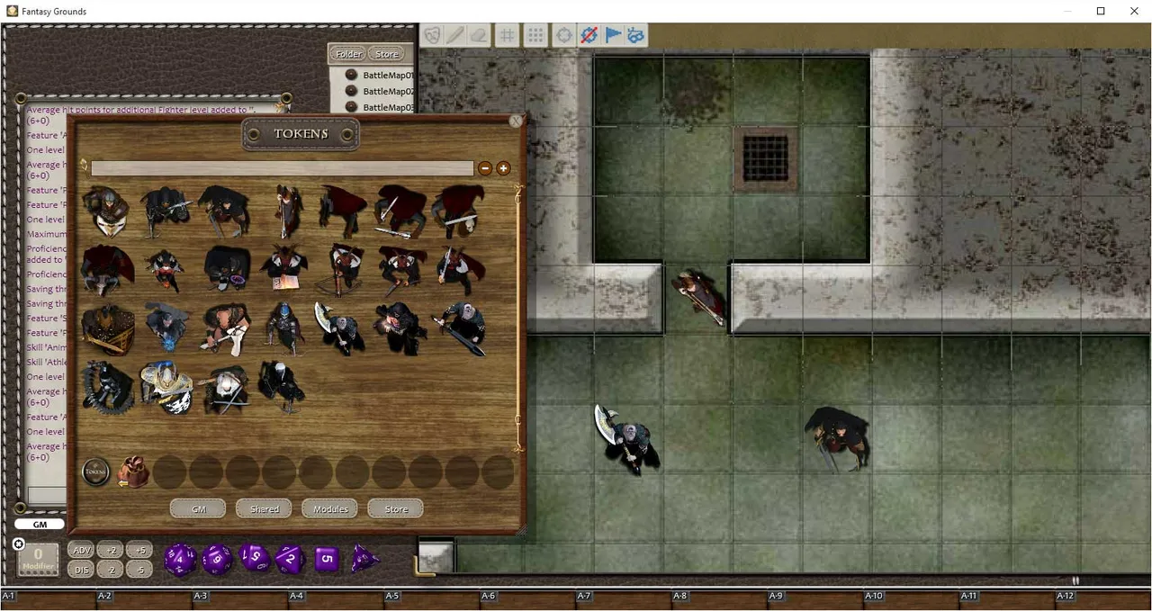 Fantasy Grounds - Top-Down Tokens - Darkwoulfe's Token Pack Vol 1 Screenshot 0