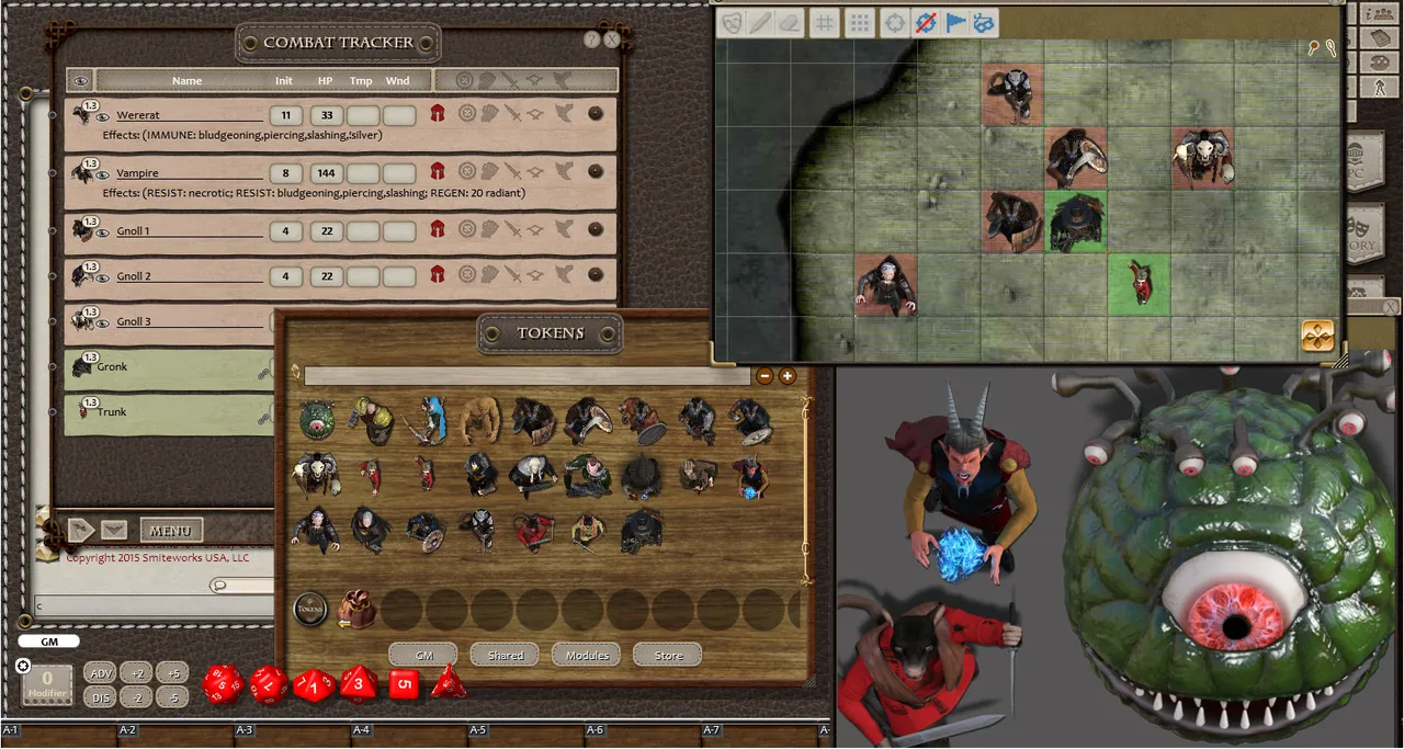 Fantasy Grounds - Top-Down Tokens - Darkwoulfe's Token Pack Vol 5 Screenshot 1
