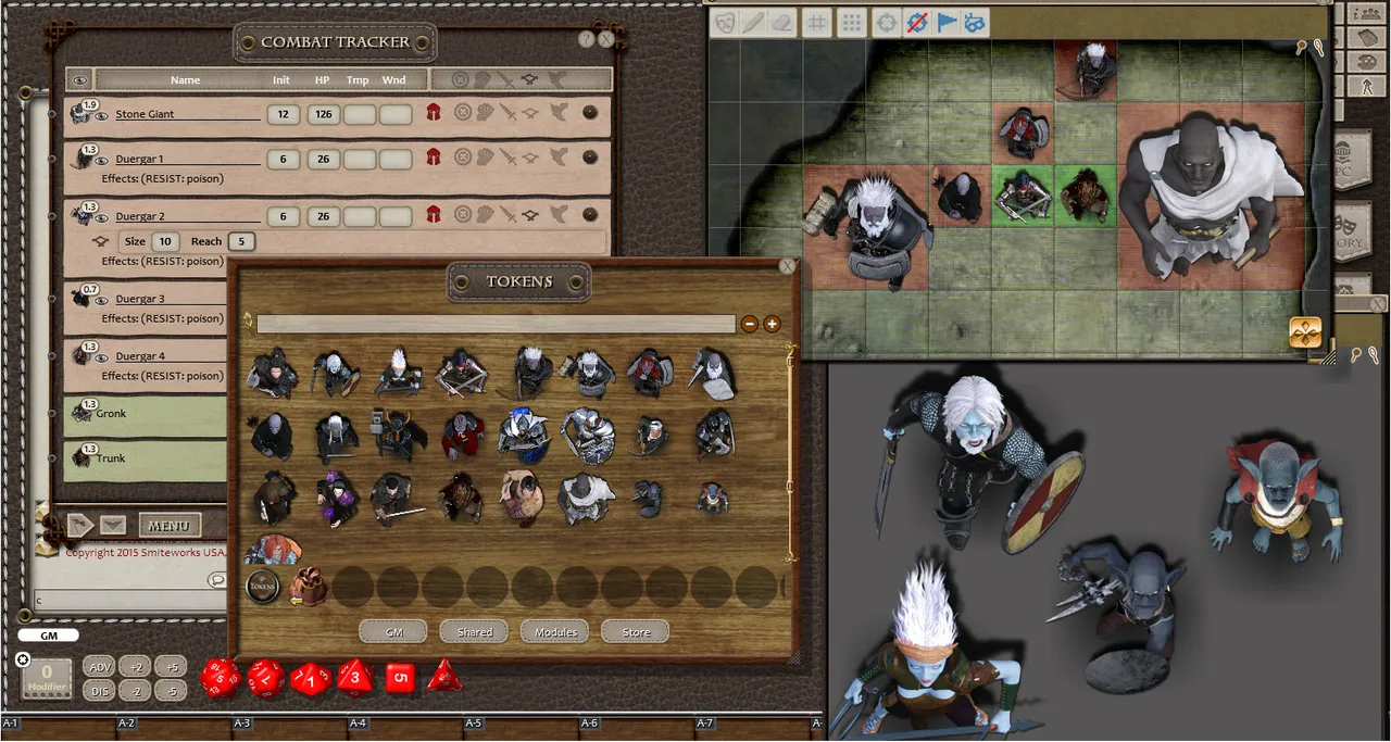 Fantasy Grounds - Top-Down Tokens - Darkwoulfe's Token Pack Vol 7 Screenshot 1