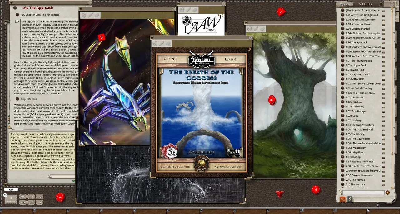 Fantasy Grounds - 5E: Shattered Heart Adventure Path (5E): The Breath of Life Screenshot 6