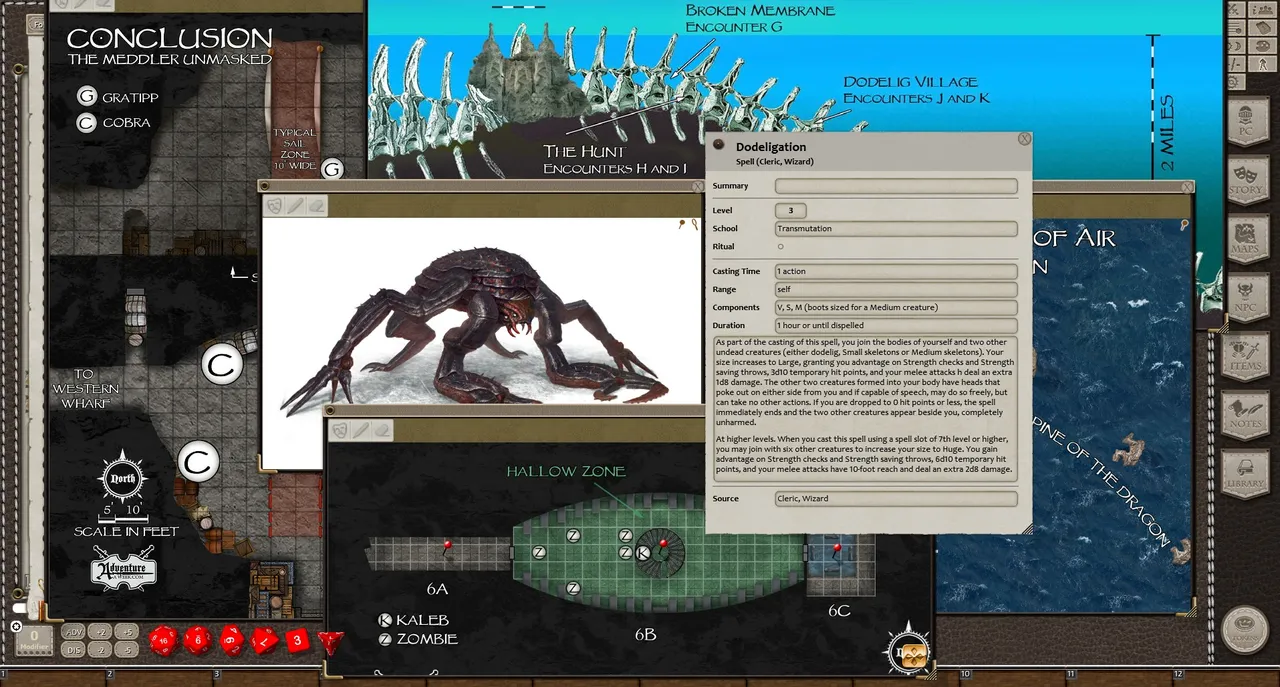 Fantasy Grounds - 5E: Shattered Heart Adventure Path (5E): The Breath of Life Screenshot 0