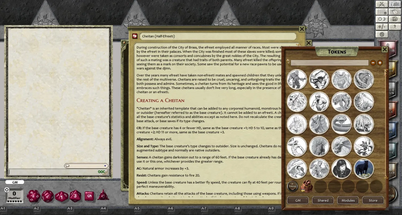 Fantasy Grounds - Tome of Horrors Complete - PFRPG Screenshot 3