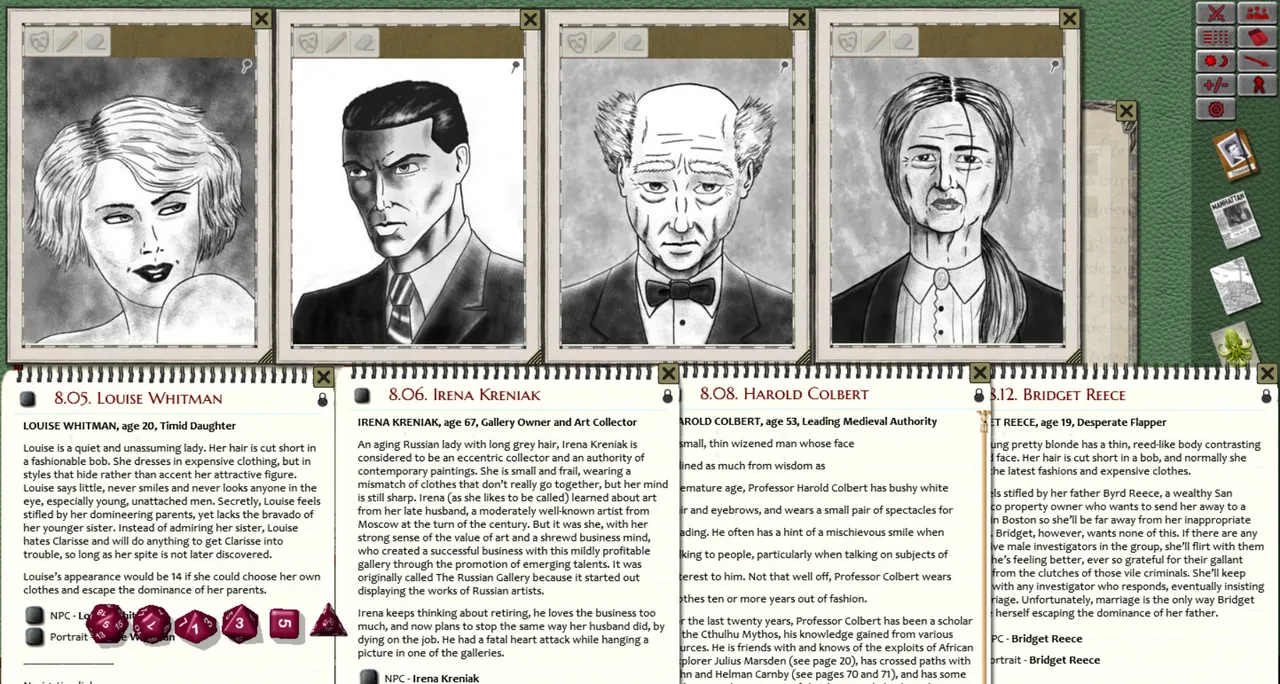 Fantasy Grounds - Call of Cthulhu: Secrets of San Francisco Screenshot 0