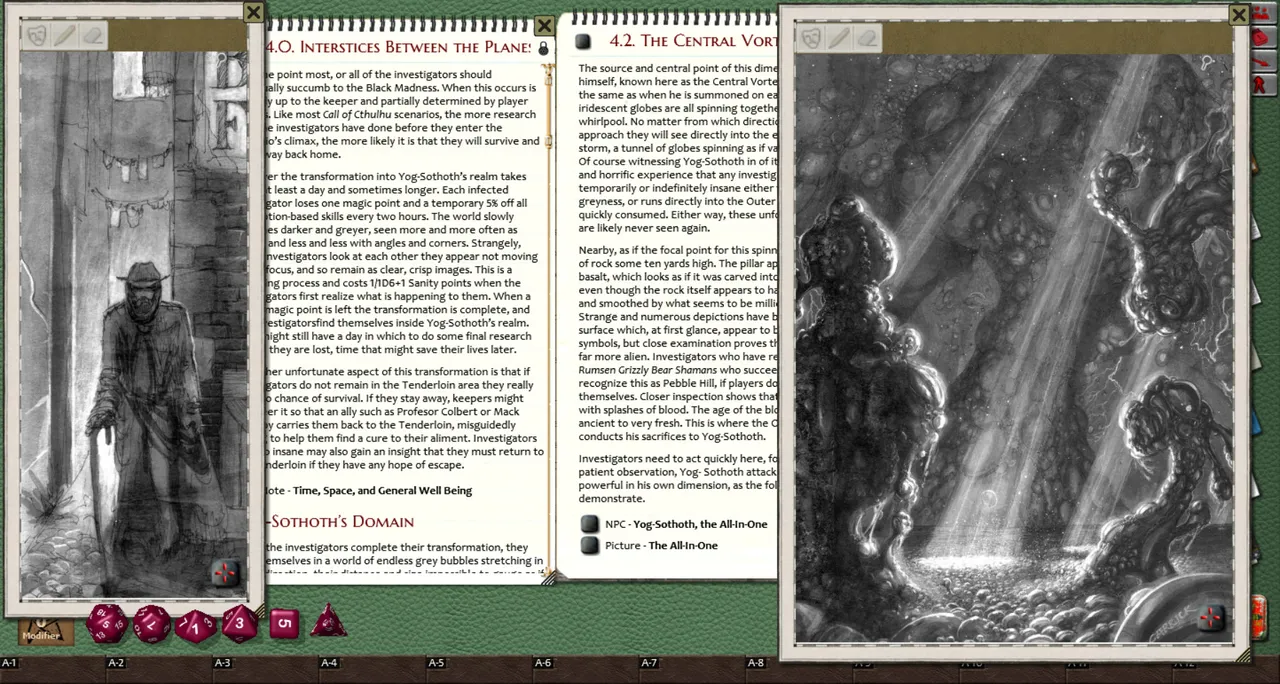 Fantasy Grounds - Call of Cthulhu: Secrets of San Francisco Screenshot 1