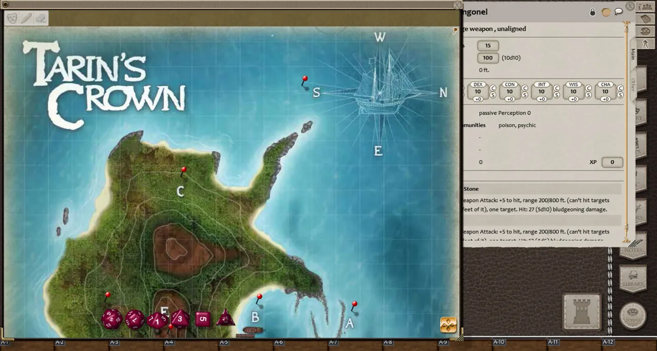 Fantasy Grounds - 5E: Tarin's Crown Screenshot 2
