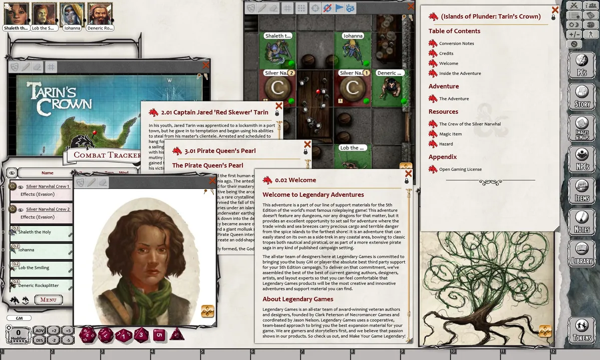 Fantasy Grounds - 5E: Tarin's Crown Screenshot 0