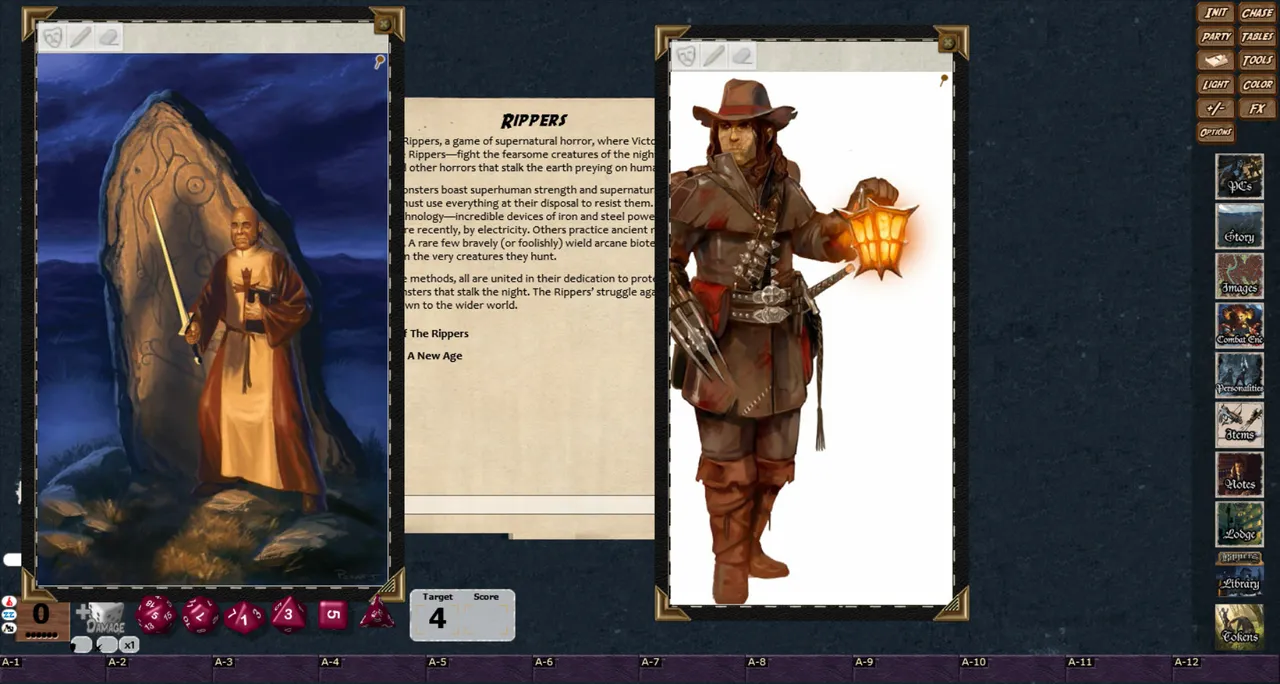 Fantasy Grounds - Savage Worlds - Rippers Resurrected: Player's Guide Screenshot 2