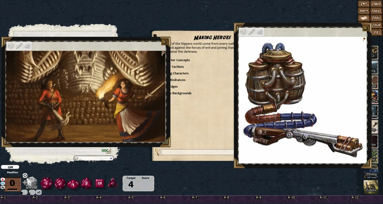 Fantasy Grounds - Savage Worlds - Rippers Resurrected: Player's Guide Screenshot 1
