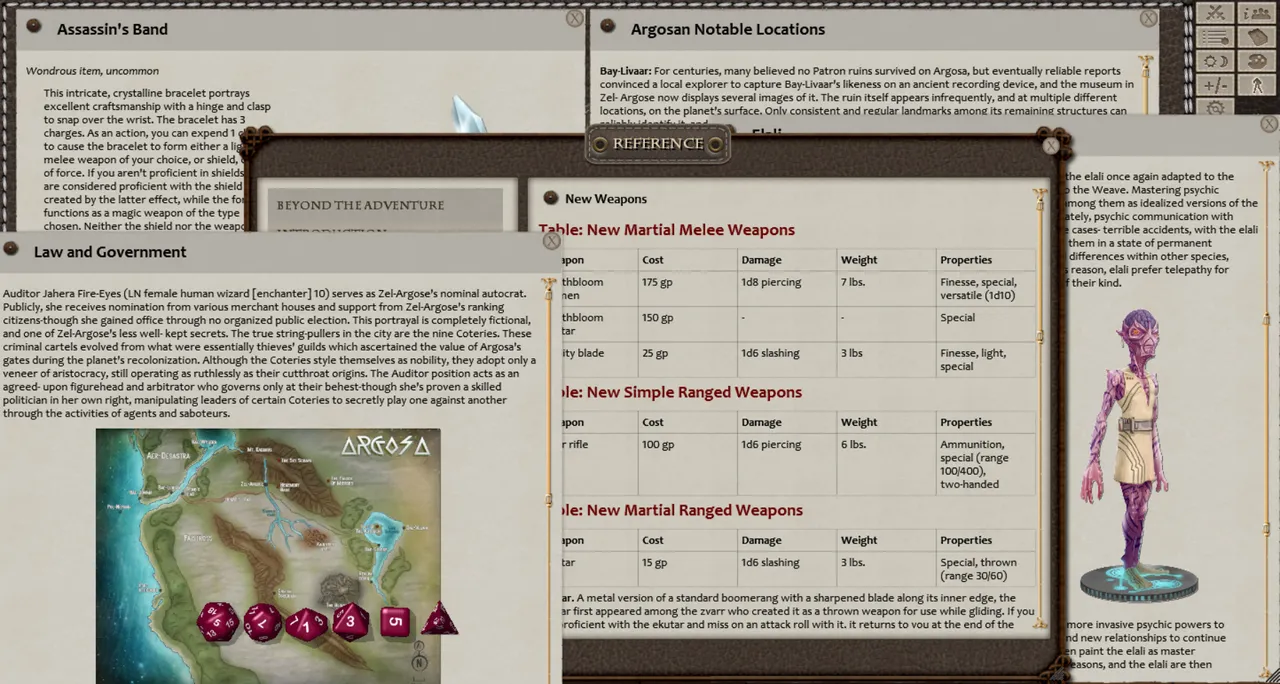 Fantasy Grounds - 5E: To Worlds Unknown Screenshot 3