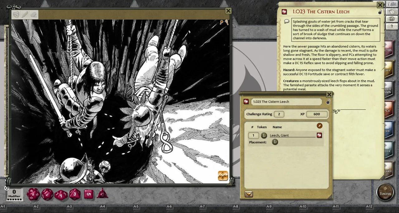Fantasy Grounds - The Sinking: Complete Serial - PFRPG Screenshot 0