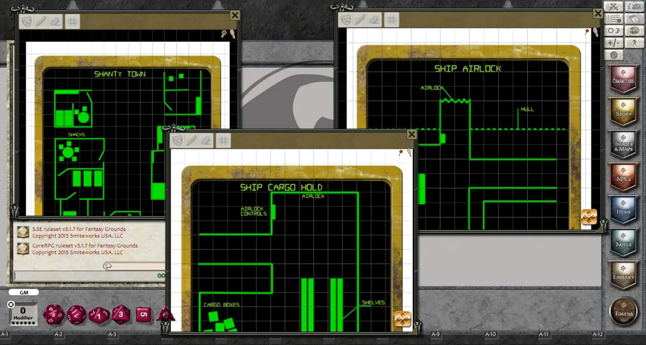 Fantasy Grounds - Sci-fi Themed Maps Screenshot 0