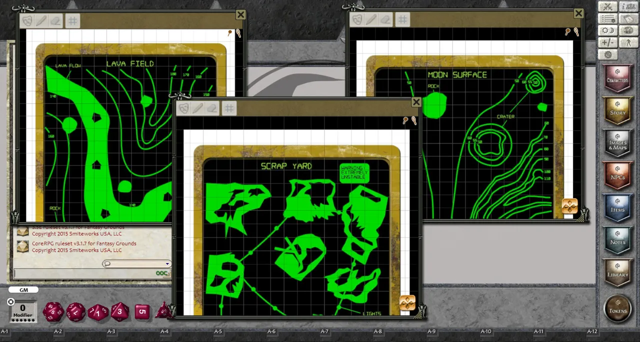 Fantasy Grounds - Sci-fi Themed Maps Screenshot 3