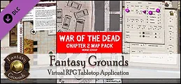 Fantasy Grounds - War of the Dead Chapter 2 Map Pack