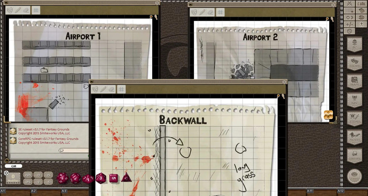 Fantasy Grounds - War of the Dead Chapter 2 Map Pack Screenshot 0