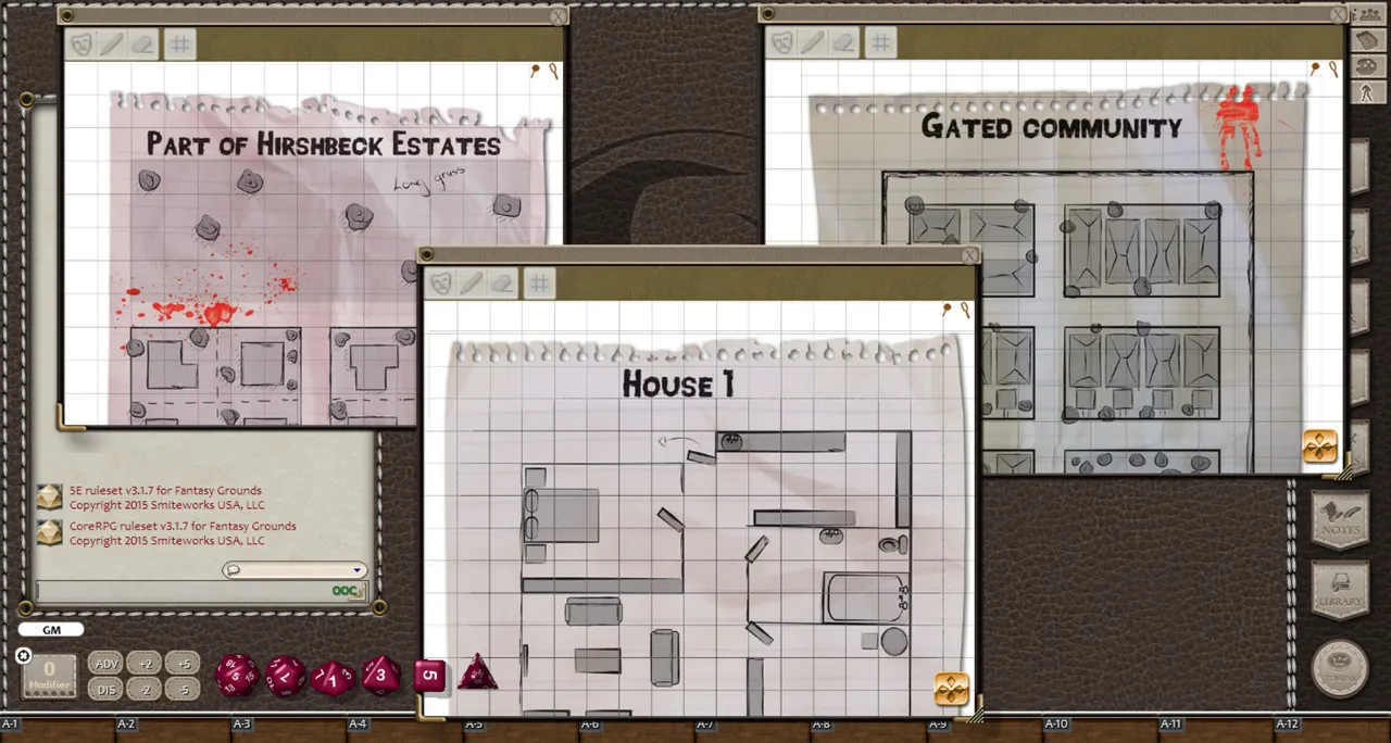 Fantasy Grounds - War of the Dead Chapter 2 Map Pack Screenshot 3