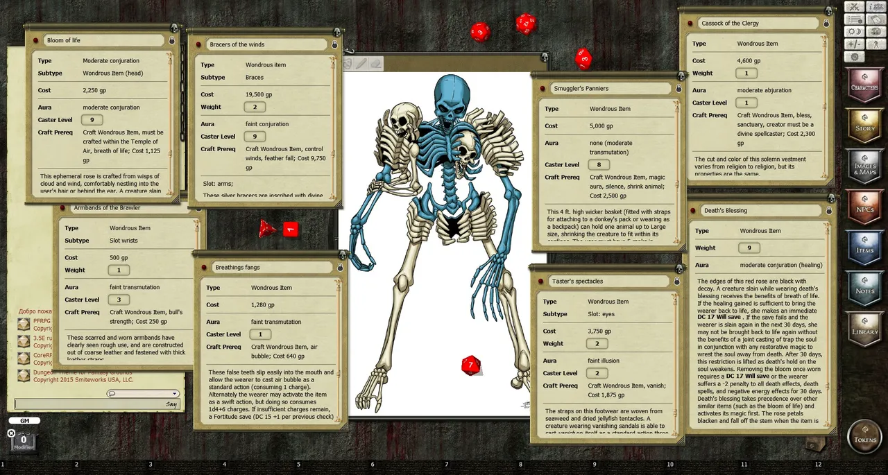 Fantasy Grounds - 3.5E/PFRPG: SH3: The Breath of the Goddess Screenshot 1