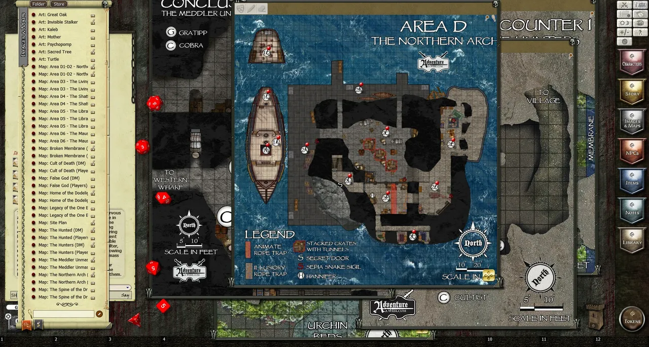 Fantasy Grounds - 3.5E/PFRPG: SH3: The Breath of the Goddess Screenshot 3