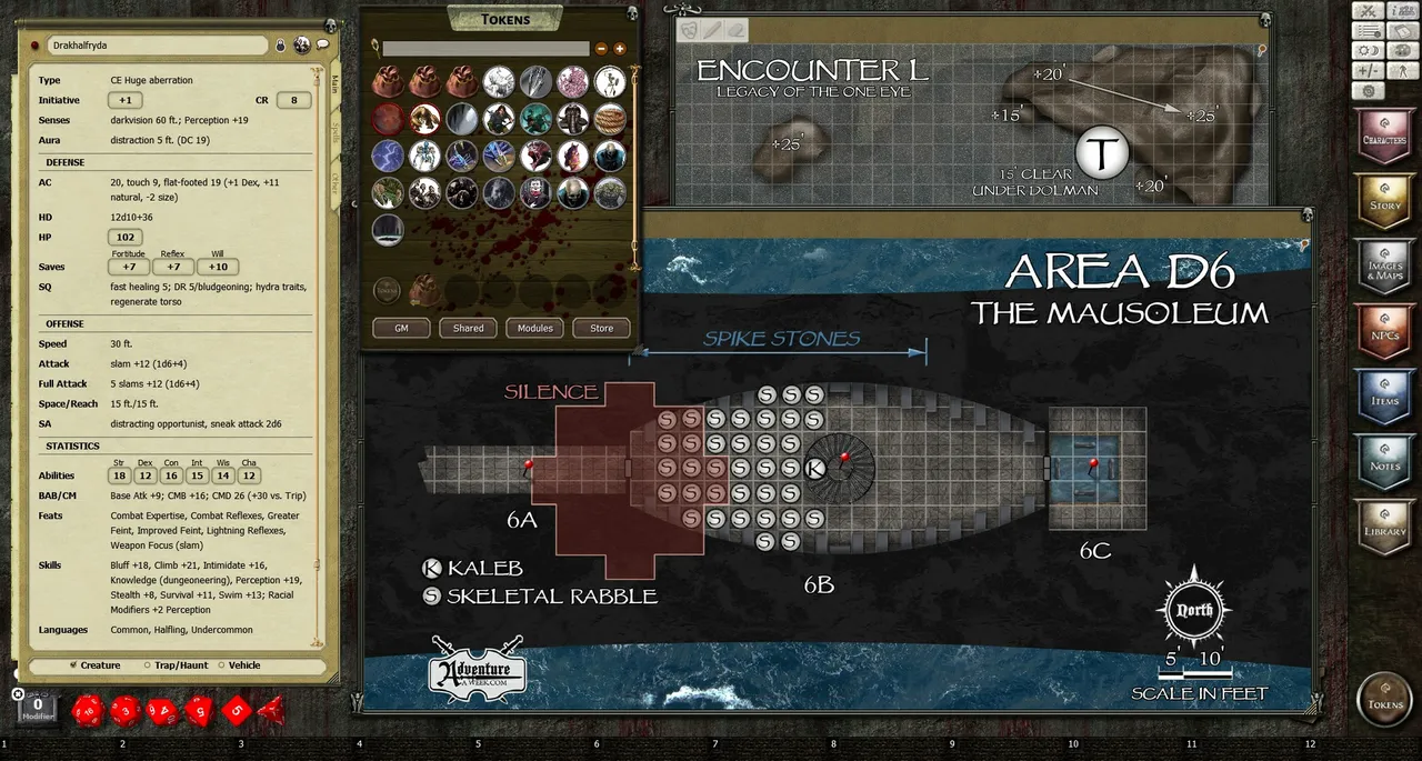 Fantasy Grounds - 3.5E/PFRPG: SH3: The Breath of the Goddess Screenshot 0