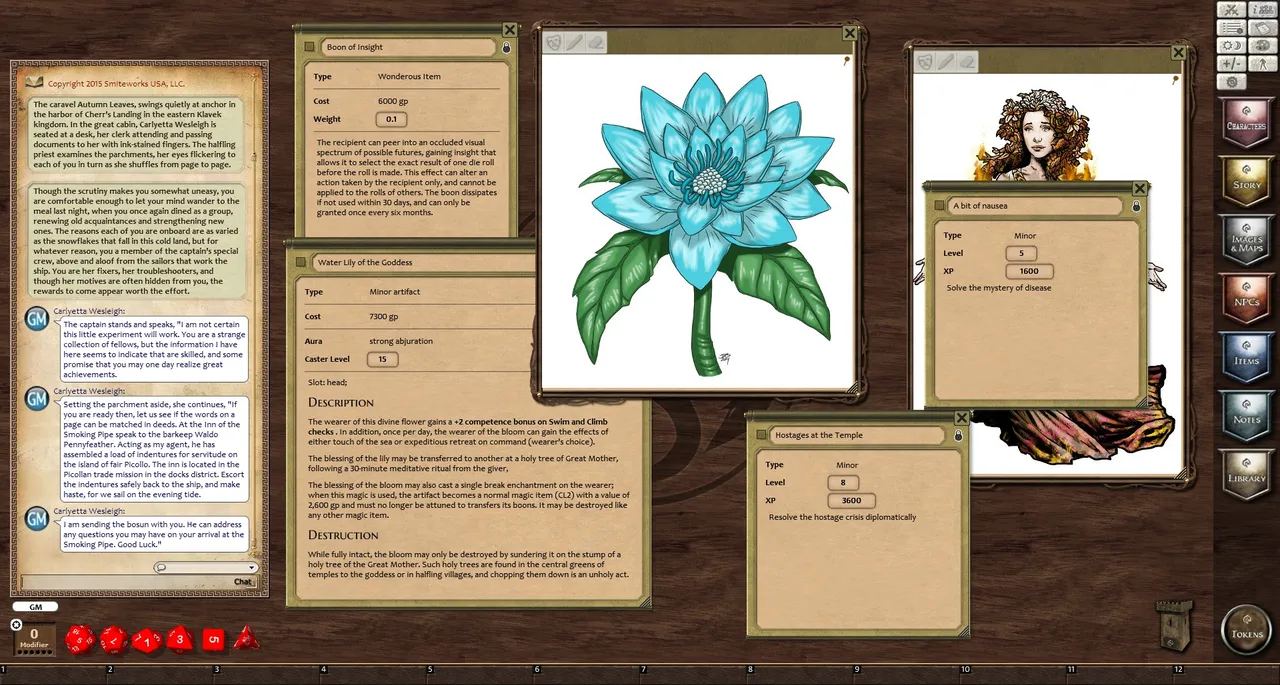 Fantasy Grounds - 3.5E/PFRPG: SH1: The Ties That Bind Screenshot 1