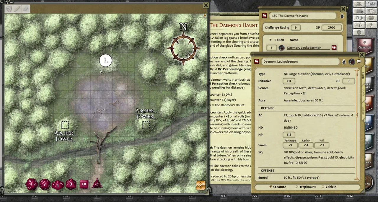 Fantasy Grounds - 3.5E/PFRPG: SH4: Crucible of Faith Screenshot 3
