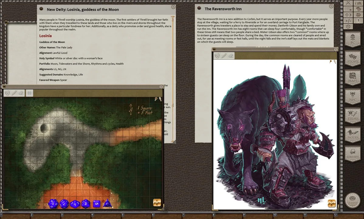 Fantasy Grounds - 5E: Legendary Beginnings: The Bandit's Cave Screenshot 0