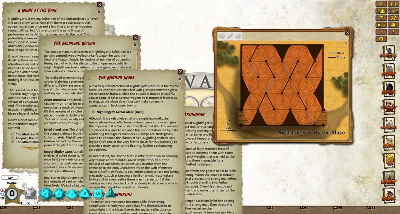 Fantasy Grounds - Deadlands Reloaded: Grim Prairie Tales Screenshot 2