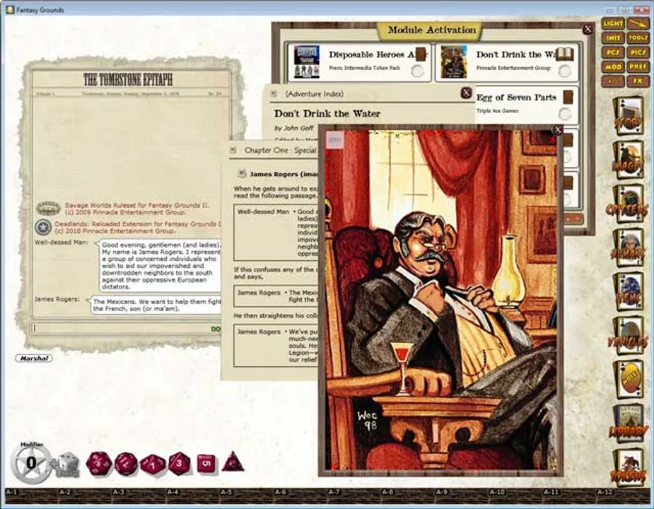 Fantasy Grounds - Deadlands Reloaded: Don't Drink the Water Screenshot 0