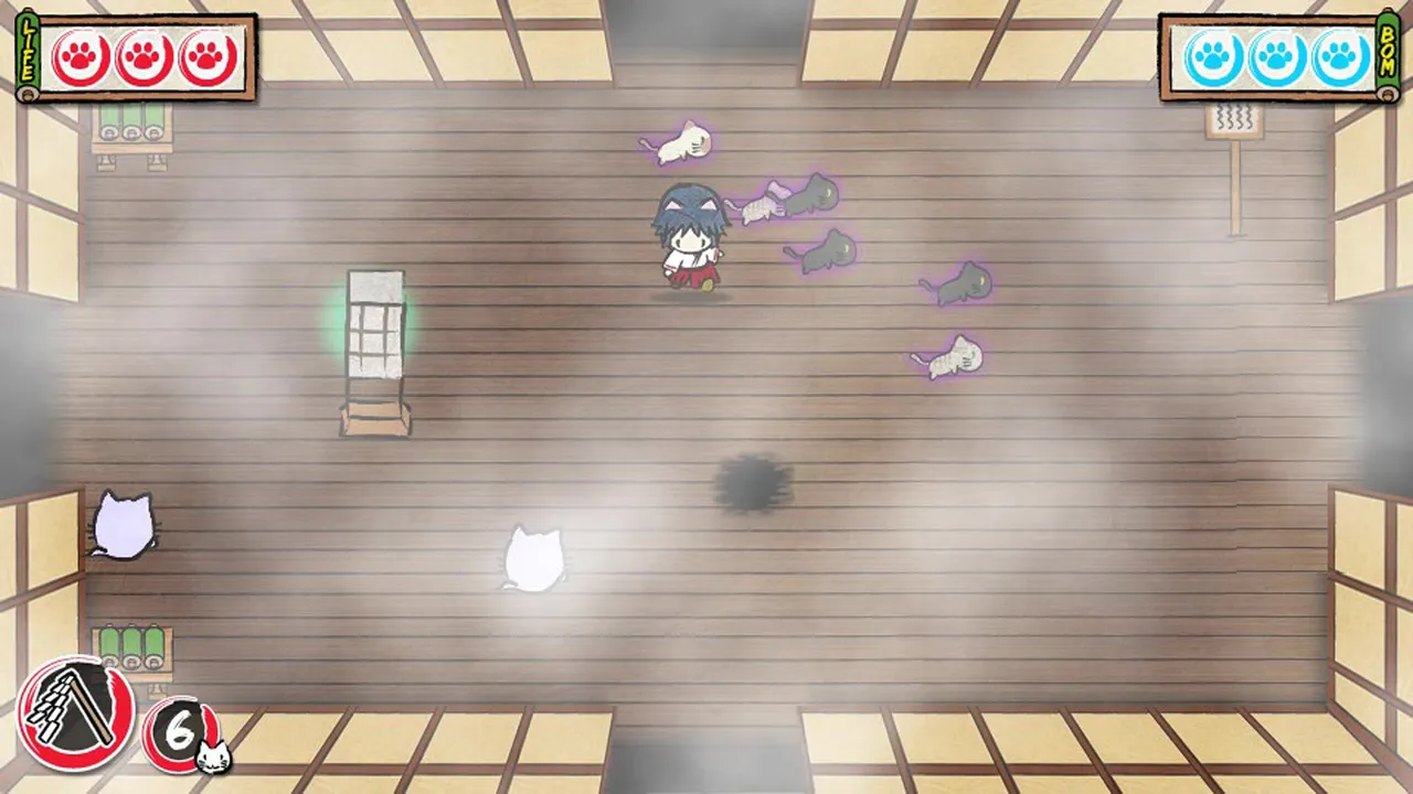 ねこ巫女怪猫仕置ノ絵巻 -Neko Miko Kaibyo Shioki no Emaki- Screenshot 5