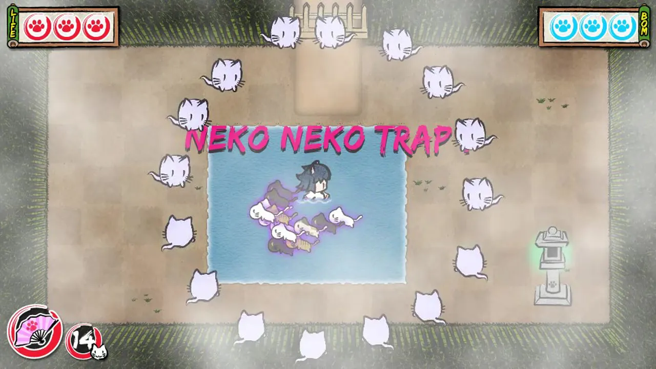 ねこ巫女怪猫仕置ノ絵巻 -Neko Miko Kaibyo Shioki no Emaki- Screenshot 0