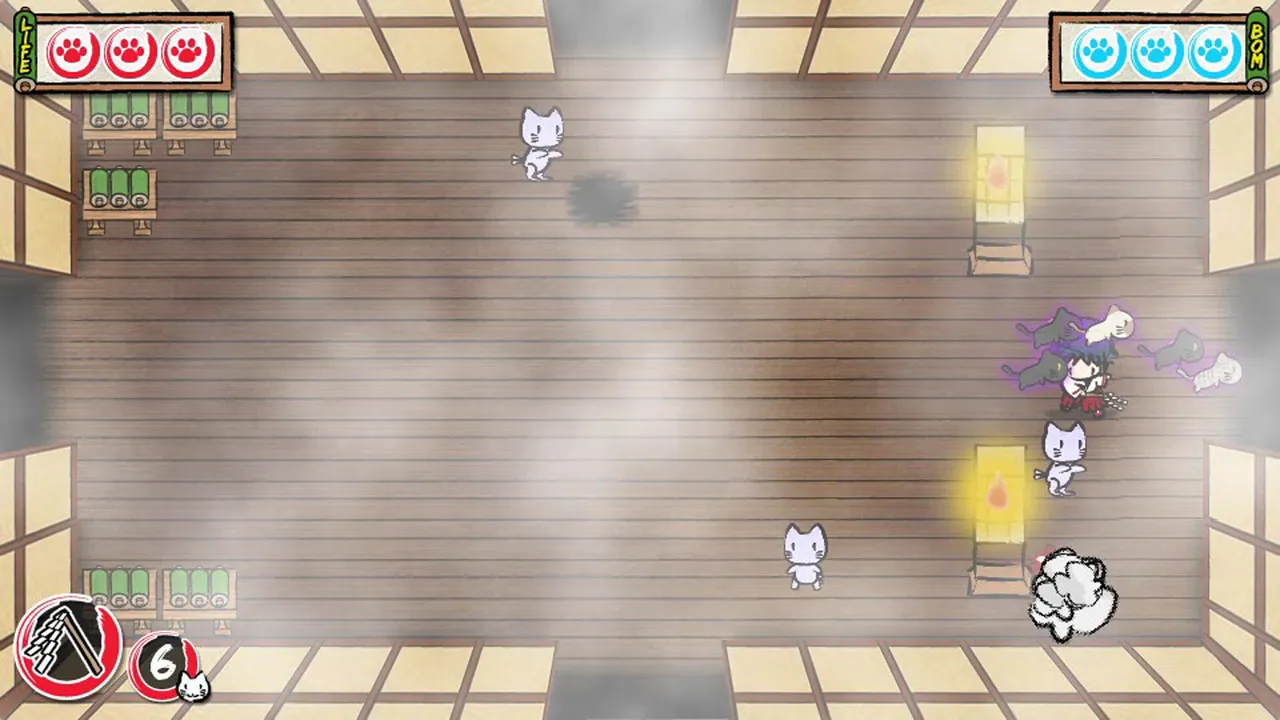 ねこ巫女怪猫仕置ノ絵巻 -Neko Miko Kaibyo Shioki no Emaki- Screenshot 4