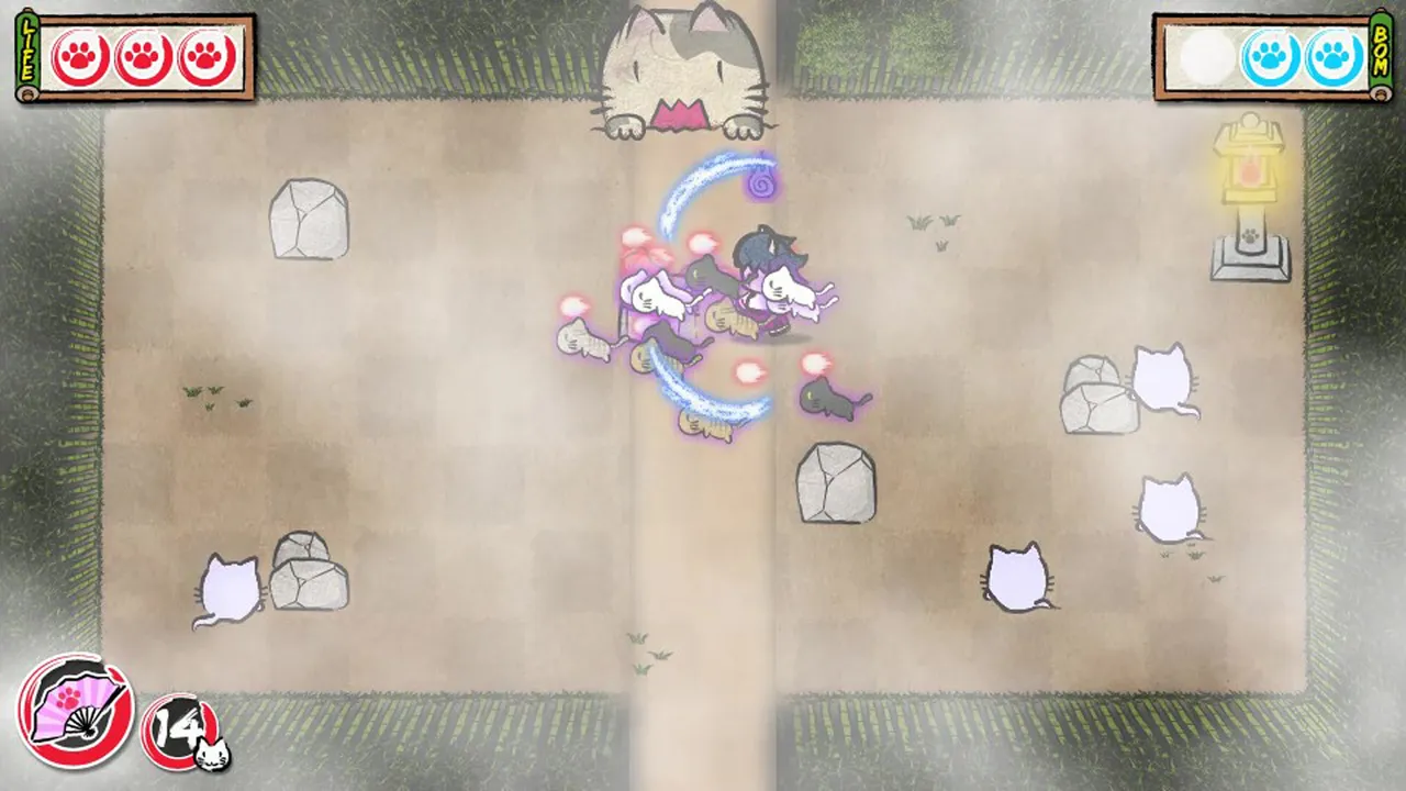 ねこ巫女怪猫仕置ノ絵巻 -Neko Miko Kaibyo Shioki no Emaki- Screenshot 1