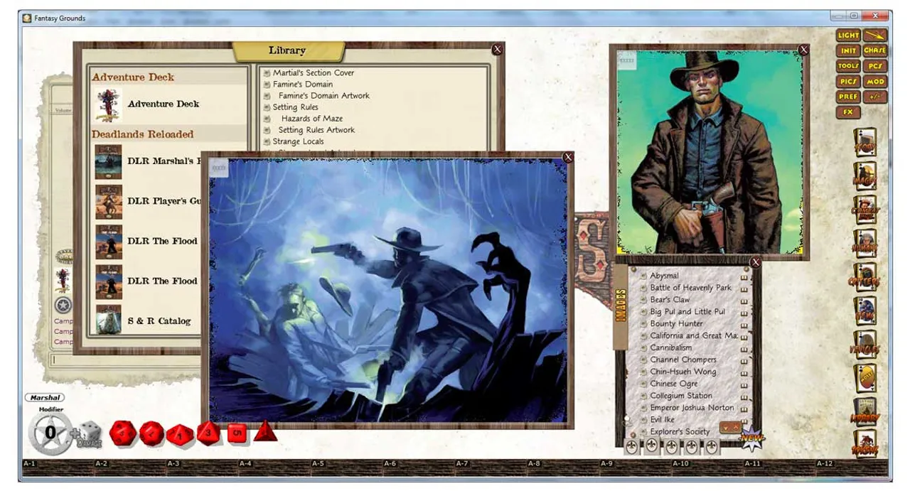 Fantasy Grounds - Deadlands Reloaded: The Flood Screenshot 2