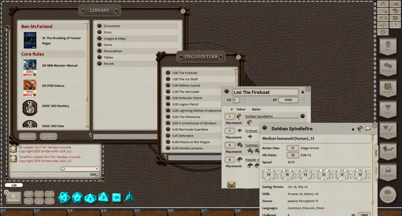 Fantasy Grounds - The Breaking of Forstor Nagar (5E) Screenshot 0