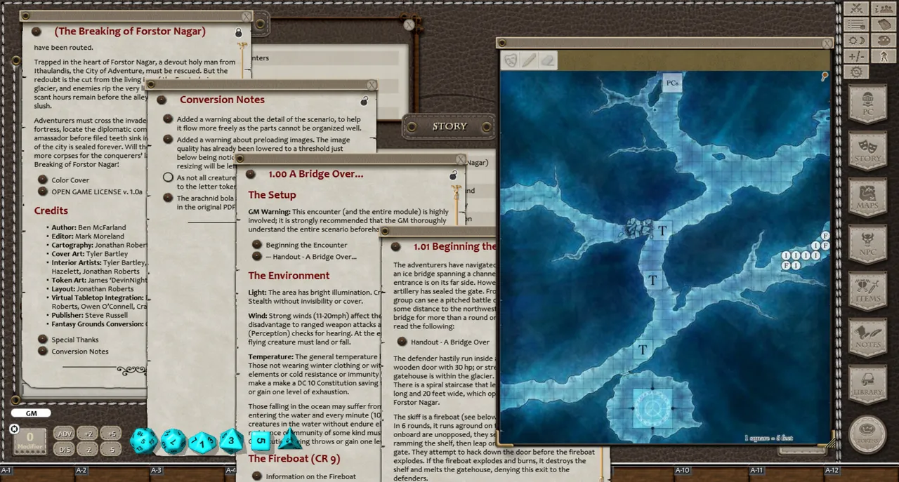 Fantasy Grounds - The Breaking of Forstor Nagar (5E) Screenshot 3