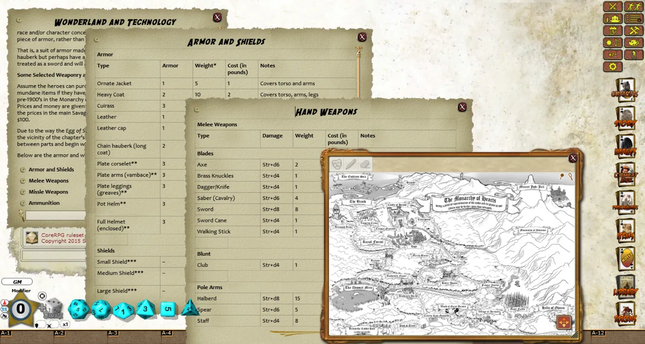 Fantasy Grounds - Wonderland No More: Egg of Seven Parts Screenshot 1