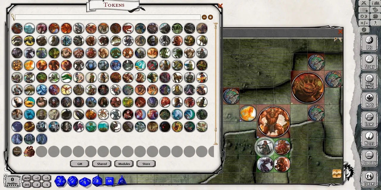 Fantasy Grounds - D&D Tokens Volume 1 Screenshot 0