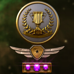 Strong and independent soldier icon