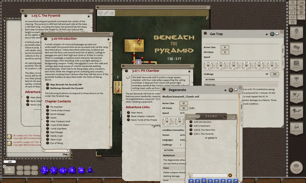 Fantasy Grounds - Primeval Thule: Watchers of Meng (5E) Screenshot 0